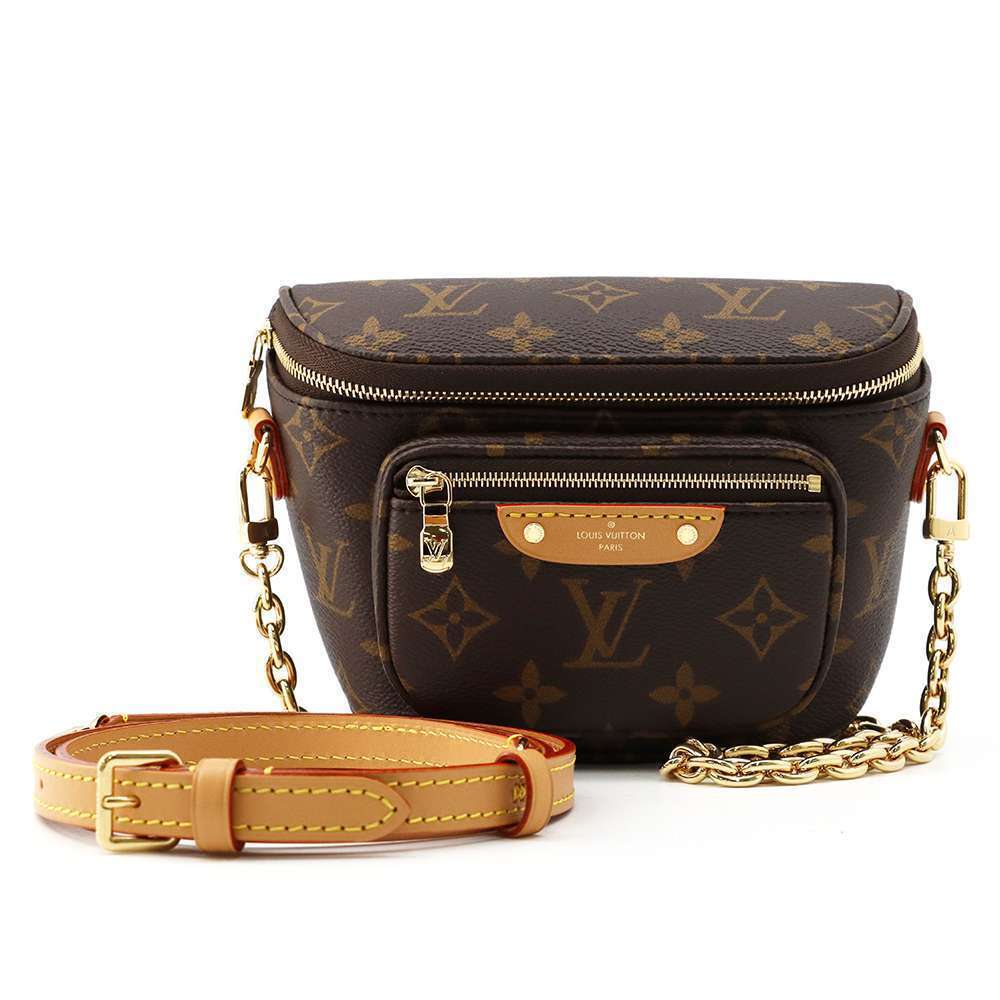 Louis Vuitton Monogram Bumbag Shoulder Bag Brown